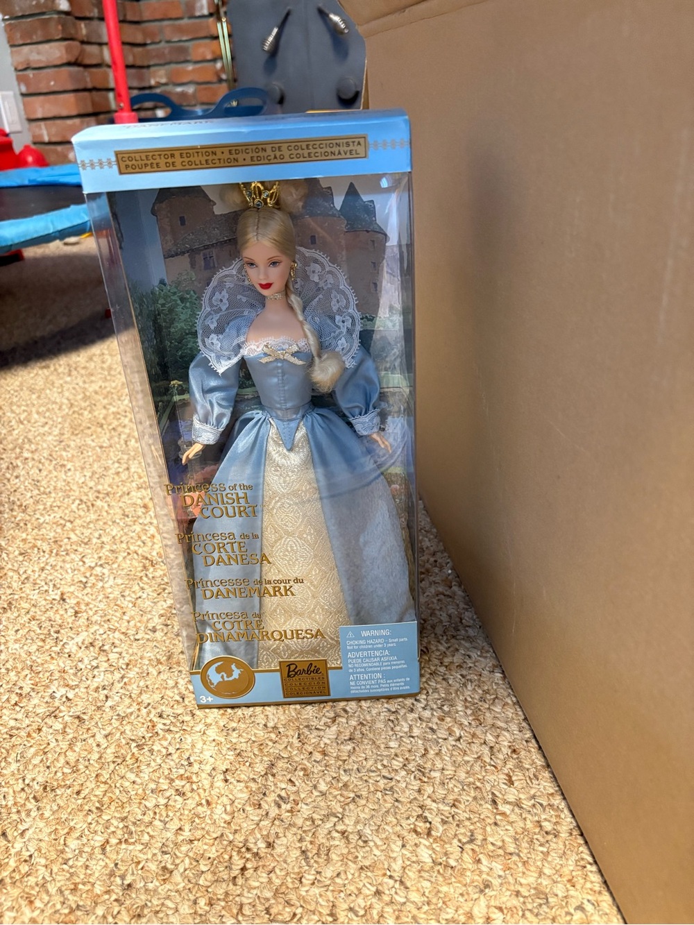 Barbie Blue and Gold Royal Court Collector Doll